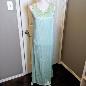 Vintage Mint Green Nightgown